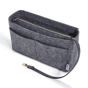 7848 Felt Organizer Insert For Purse Handbag Tote Bag In Bag Inside Shaper